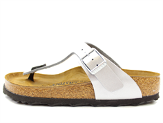 Birkenstock Gizeh sandal with silver buckle (medium-wide 35-39)